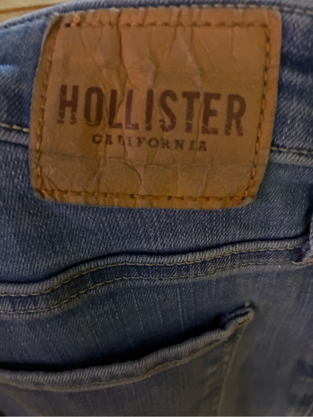 Hollister Slim Straight Women's Light Blue Jeans